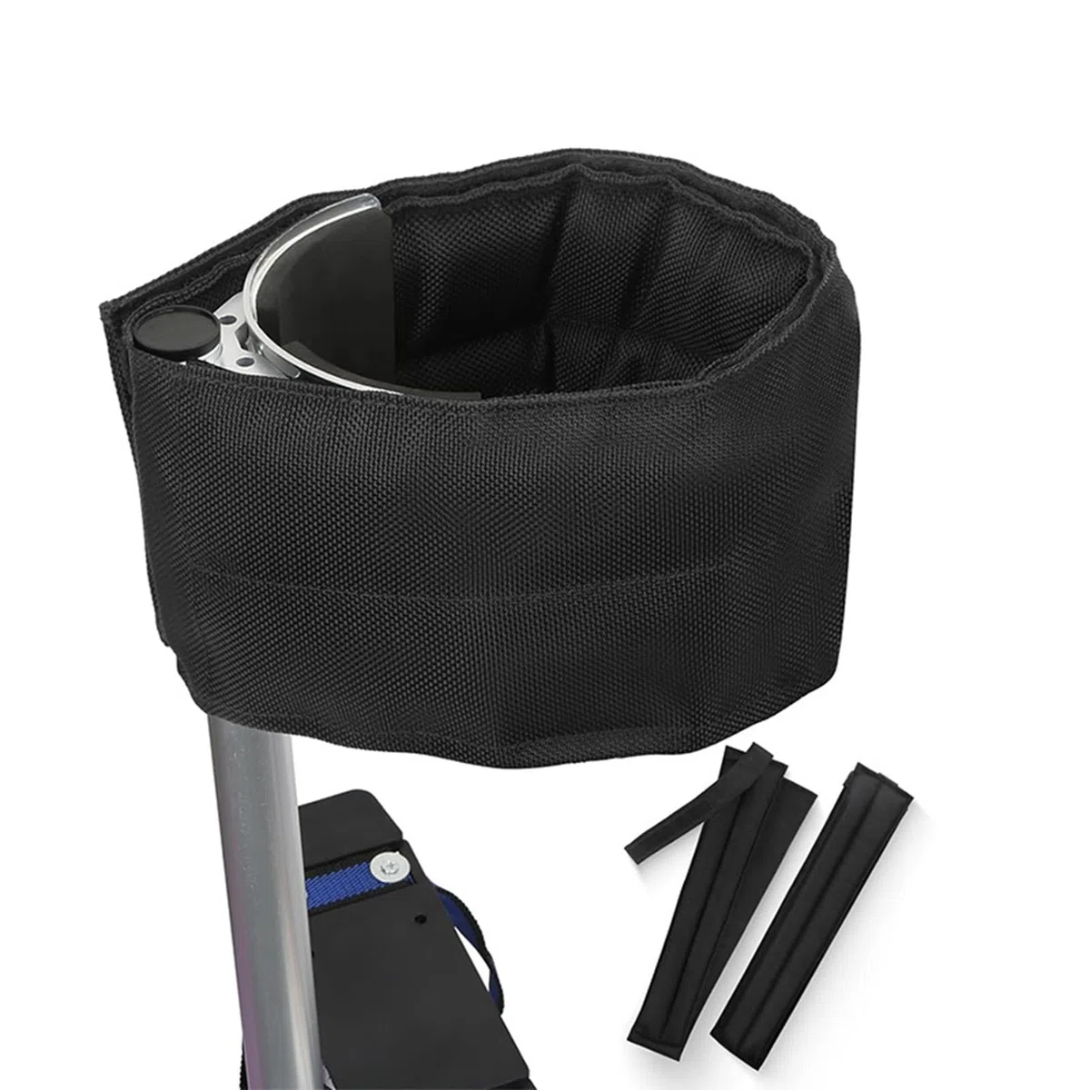 Lot de 2 sangles d'échasses pour cloison sèche, extra confortables, rembourrées et épaisses pour cloison sèche, peinture, isolation