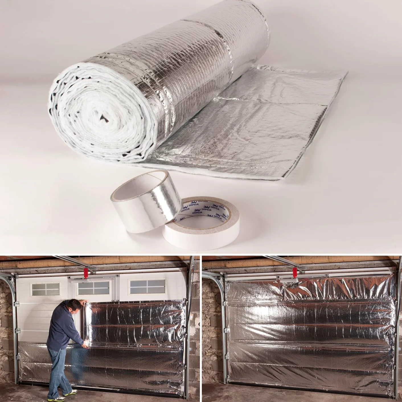 Probache - Kit Isolation Thermique spécial Porte de Garage