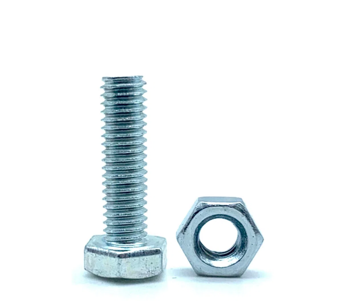 DOJA Barcelona | Boulon et Ecrou M16 | 10 Vis Tête Hexagonale avec 10 Ecrou Hexagonal | M16 x 40mm | en Acier Galvanisé | Boulons et Écrous pour Visserie Service, Vis à Métaux Tête Hexagonale...