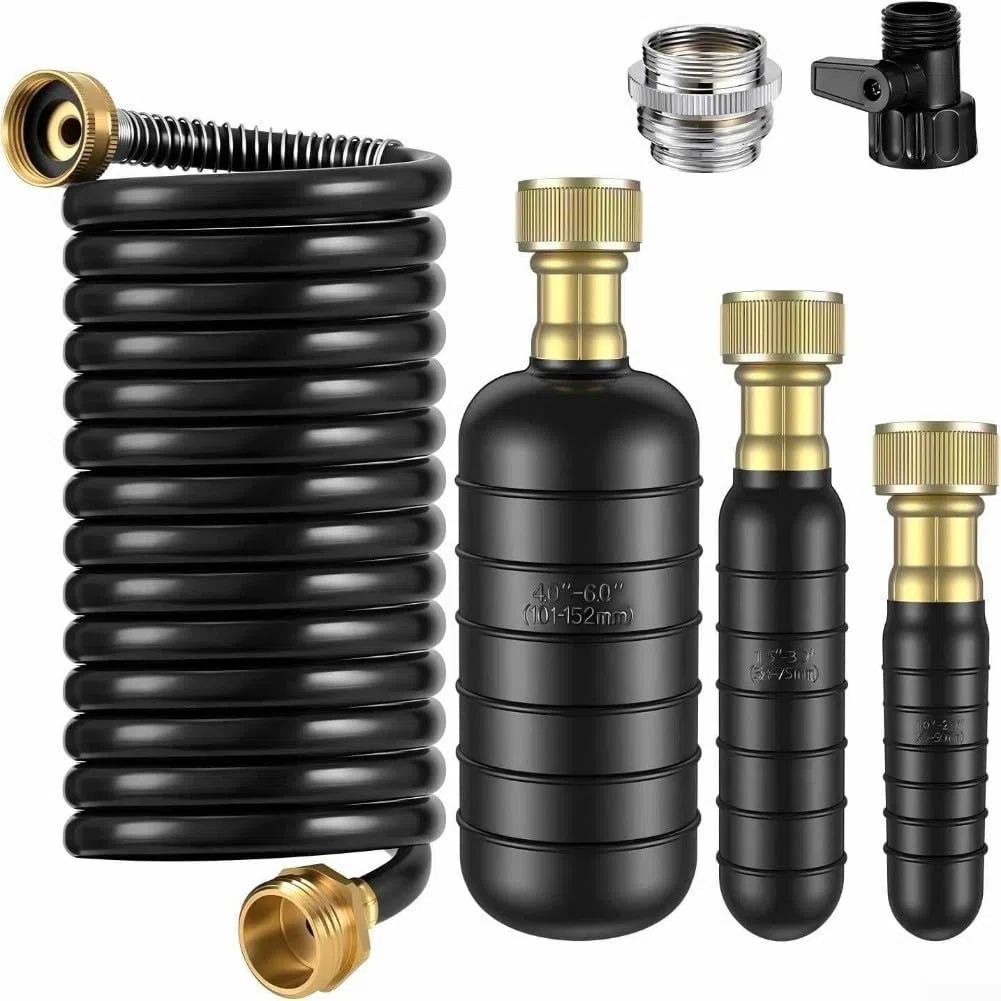 Vessie de nettoyage de canalisation, 3 pièces Nettoyeur Canalisations en Caoutchouc pour Tuyaux Outils de nettoyage de canalisations pour cuisines, canalisations principales et égouts de 1 à 6 pouces