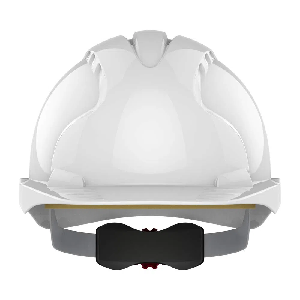 JSP EVO3 Comfort Plus Casque de Chantier, Non Ventilé, Molette