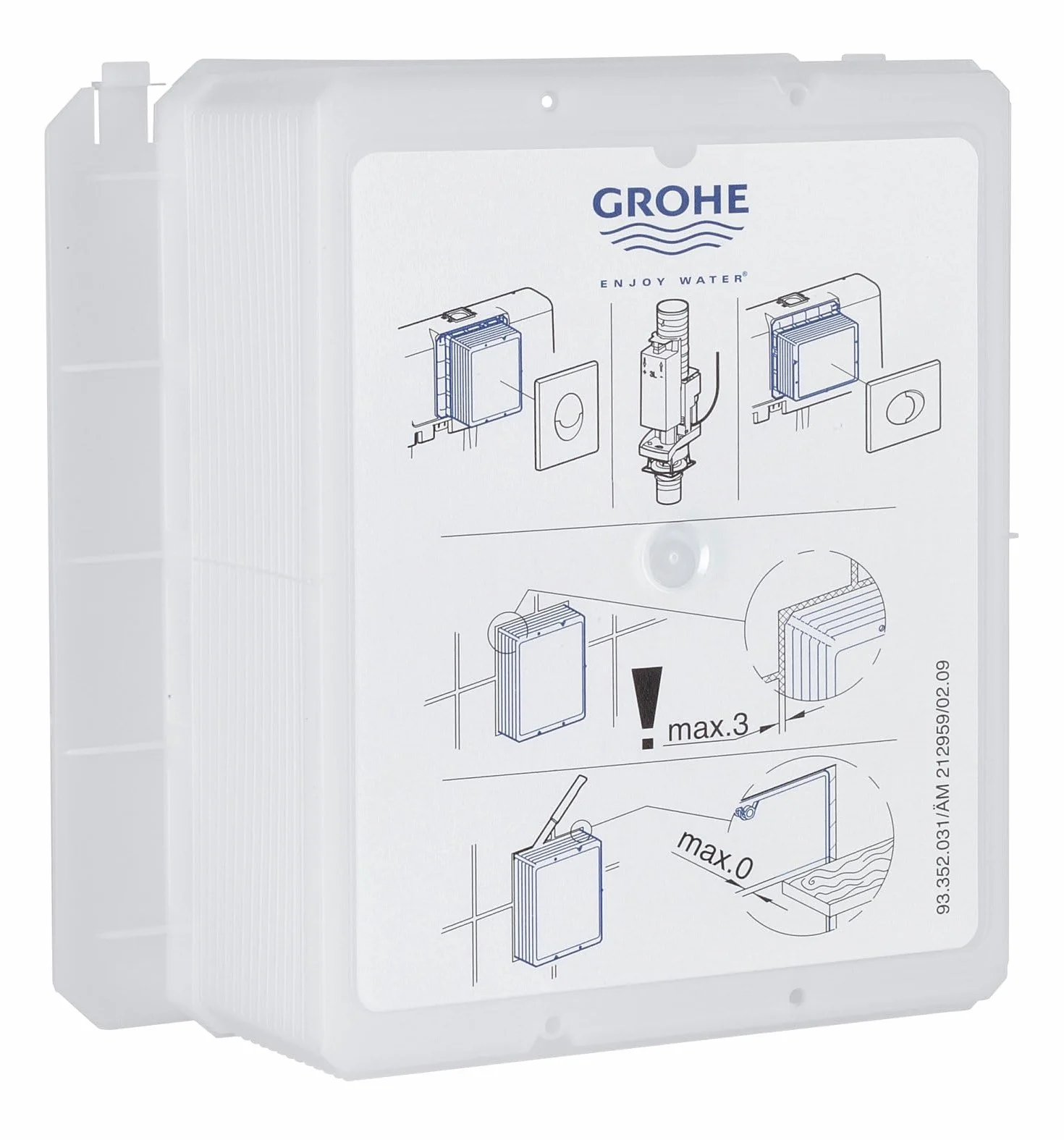GROHE 66791000 66791000-Vástago Para grifos, 156 x 197 mm
