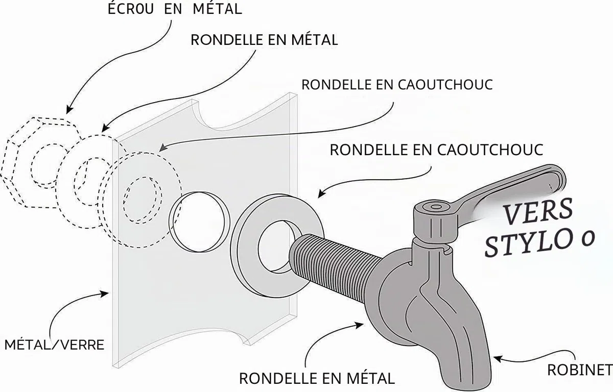 Finerfilters Robinet en acier inoxydable – Compatible avec les systèmes de filtre à eau British Berkefeld, Berkey et autres systèmes de filtre à eau, distributeurs de boissons, citernes d'eau