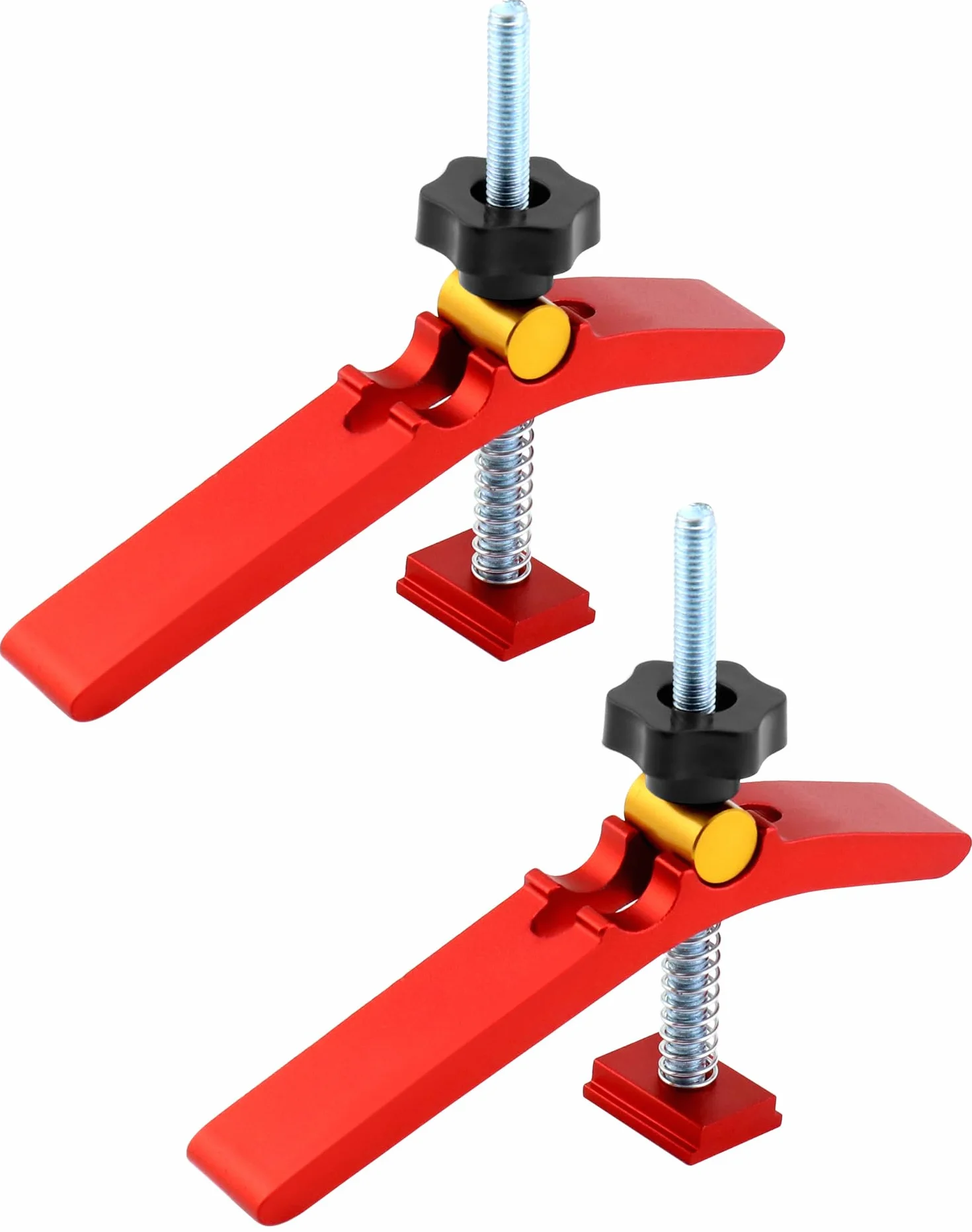 QWORK® 2PCS Serre Joint Rapide pour Système de Rails T (M8)