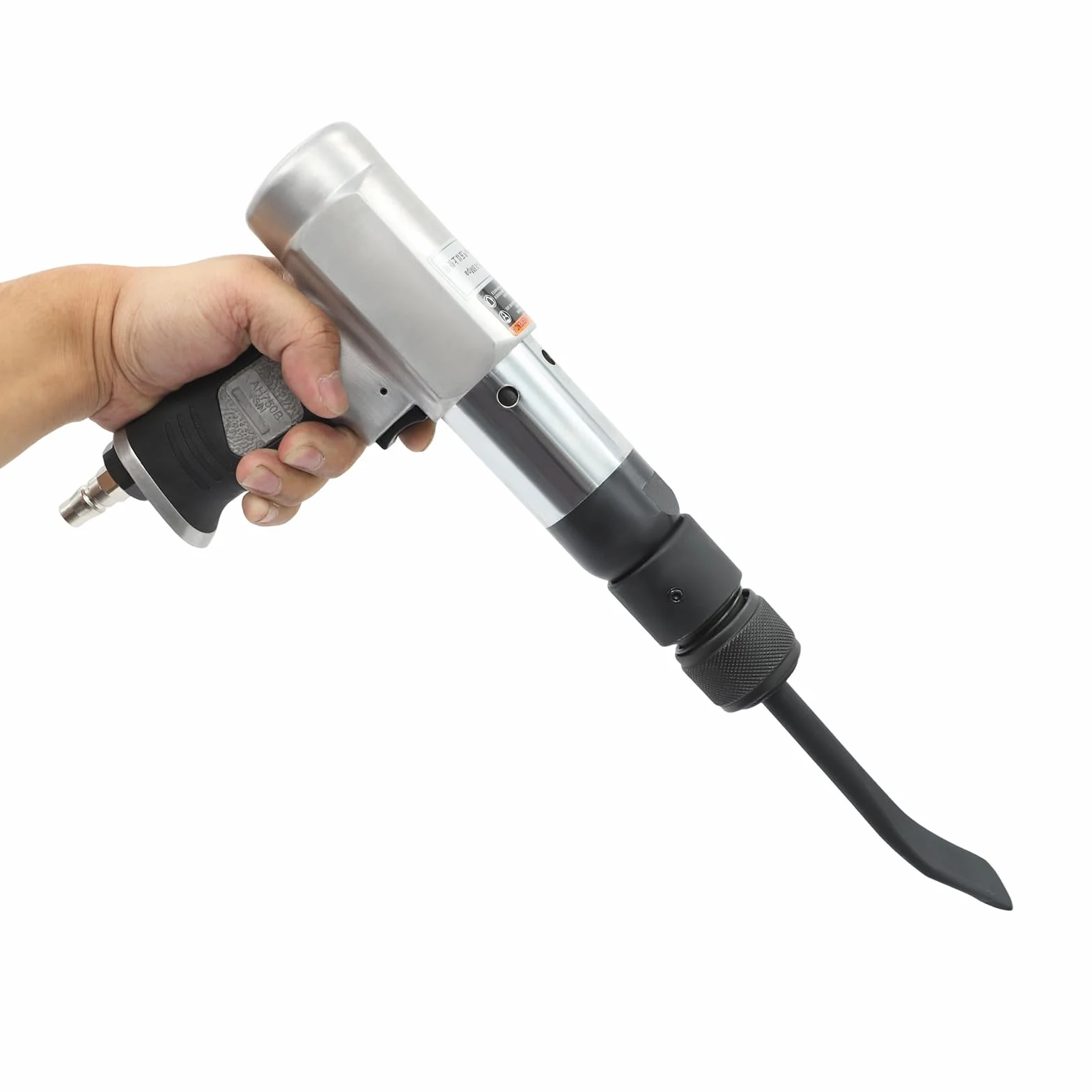 Marteau à air comprimé, burineur pneumatique 2200 BPM, marteau burineur pneumatique avec tige de 10 mm, 0,6-0,8 MPa, pour carrosserie, pneumatique
