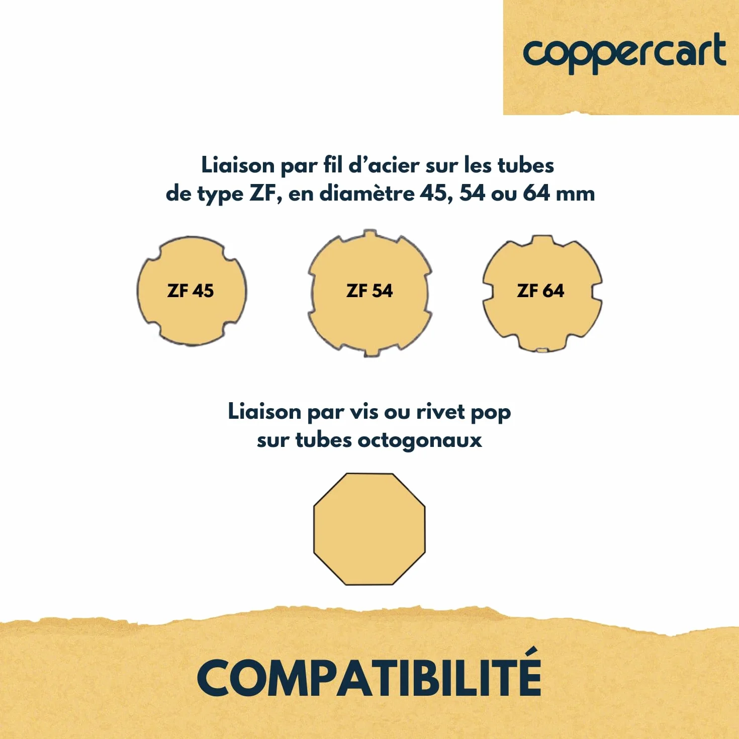 Ensemble de 4 attaches verrou ZF Clicksur H875D pour tablier de volet roulant - Fixation sécurisée pour volets roulants - Verrou automatique 1 maillon - Attache clipsable de sécurité anti-effraction