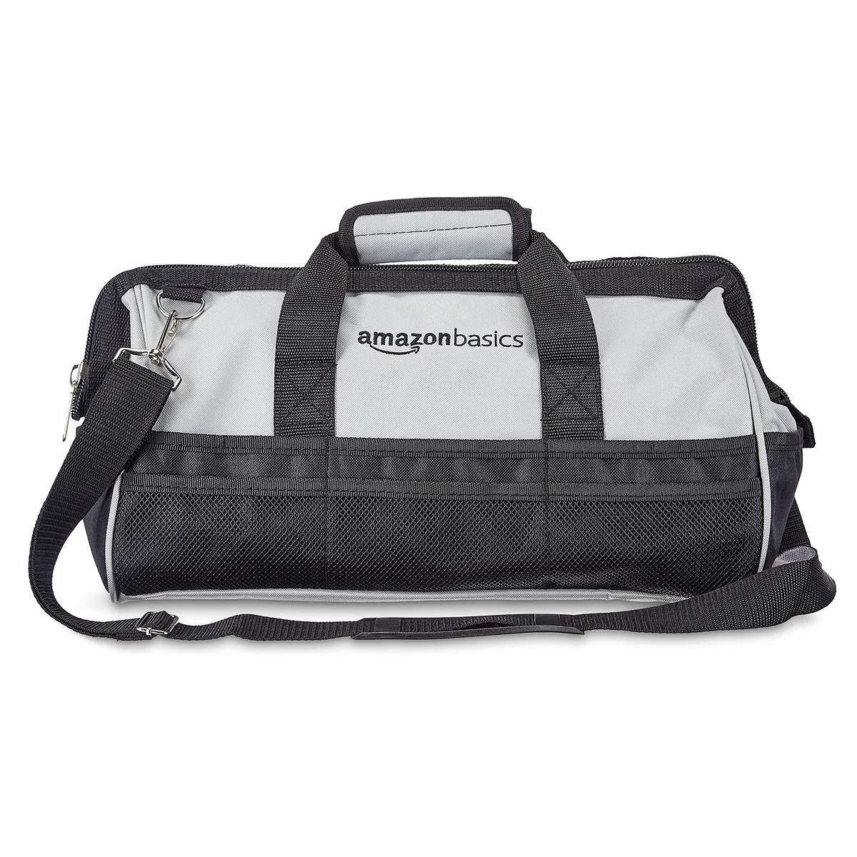 Amazon Basics Sac à outils, 40.6 cm, Gris,noir