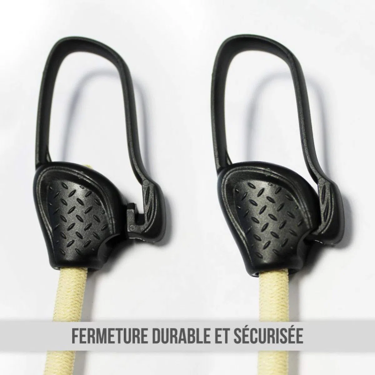 Linxor - Lot de 10 tendeurs sandows sécurisés et normés - 4 Coloris