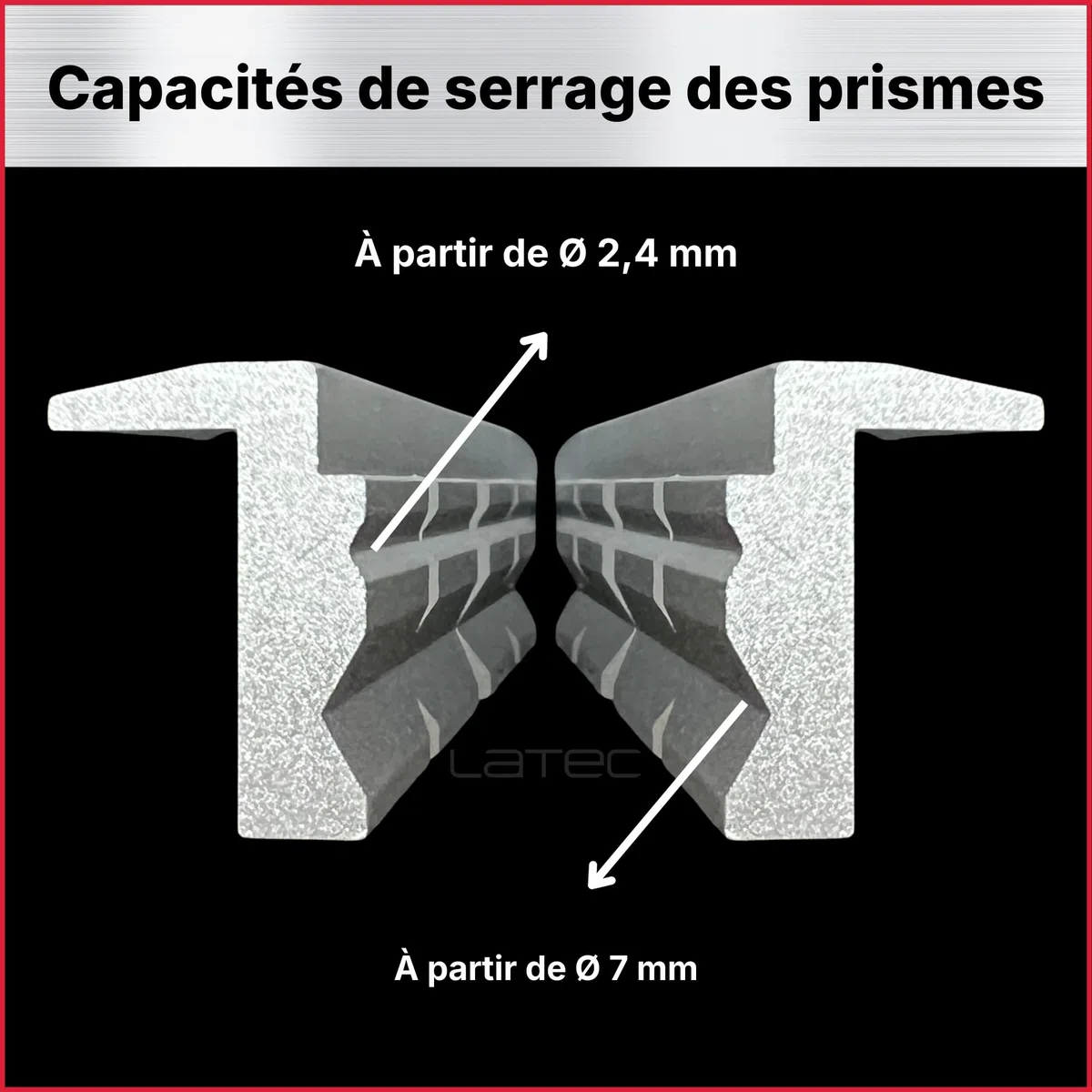Mors de protection pour étau 150 mm – haute qualité, fixation magnétique, pour matériaux ronds et plats, aluminium anodisé, 2 mors doux, entreprise allemande