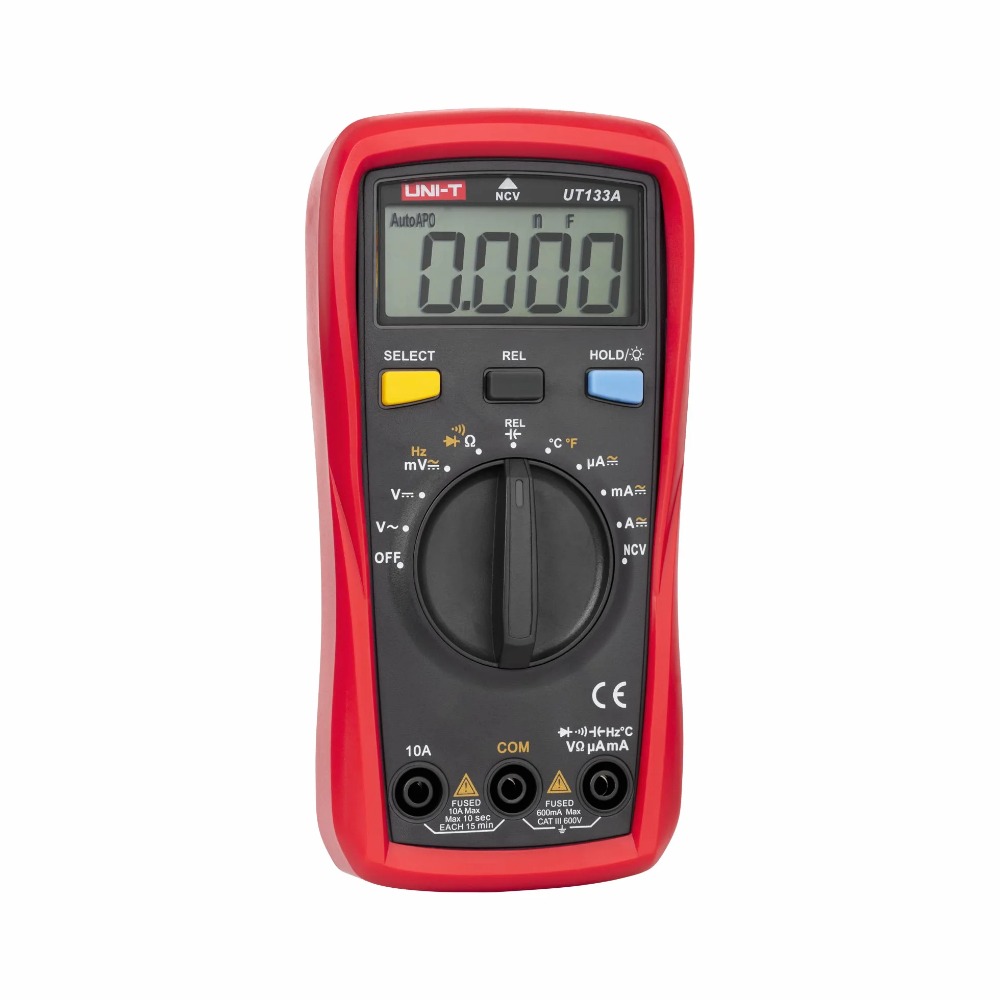 Mètre universel de mesure de YuT133A / MIE0435 / Fonction NCV/écran LCD