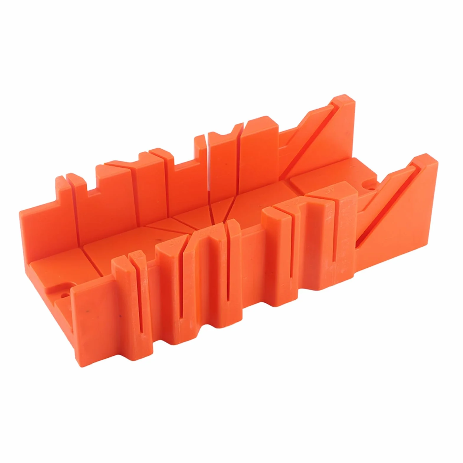 Boîte à onglets serrage multiple 12 pouces, scie arrière 14 pouces, coupe angles 90, 45 et 22,5 degrés, comprend scie