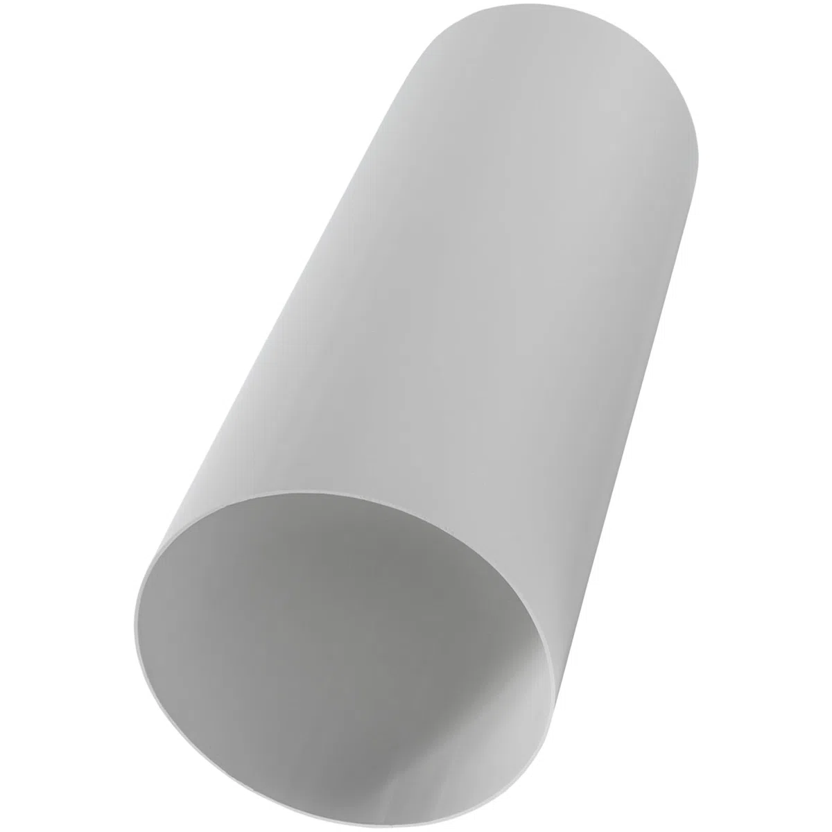 Vent Systems Tuyau de ventilation rond Ø 125 mm – 300 mm de long – pour raccordement de, conduit d'évacuation ou conduit d'alimentation, système de chauffage et de refroidissement par
