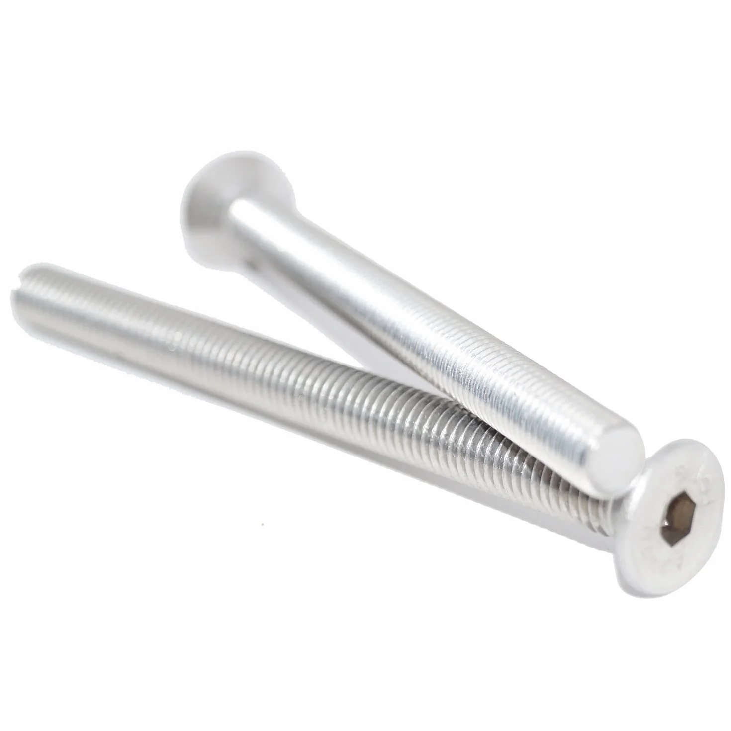 Lot de 25 vis à tête fraisée avec six pans creux M10 x 12 ISO 10642 A2 en acier inoxydable