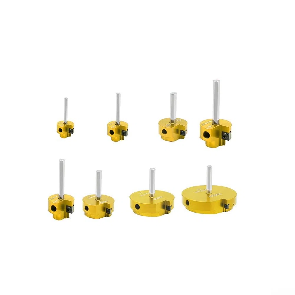 Ensemble d'outils d'alésoir de tuyau en PVC robuste, kit d'alésoir de tuyau en PVC à lame équilibrée, économiseur de raccord rapide et facile pour plomberie (3,2 cm)
