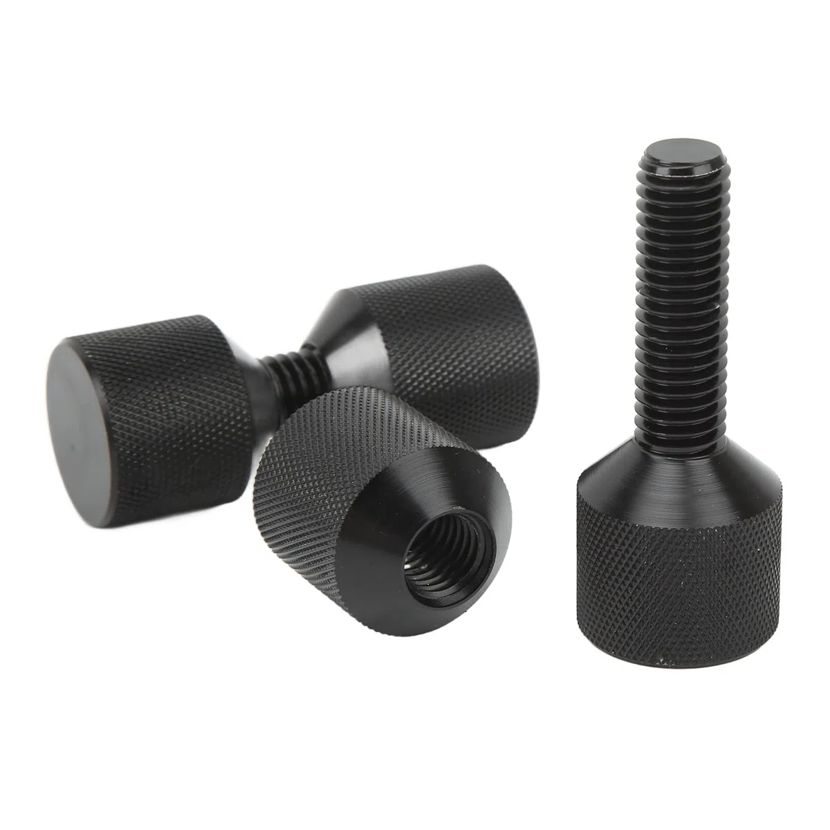 Jeu de Broches à Deux Trous, M12 1,11 Pouces Goupille D'alignement de Bride à 2 Trous Goupille D'alignement de Construction Légère en Aluminium pour Navires de Voiture (2Pcs)