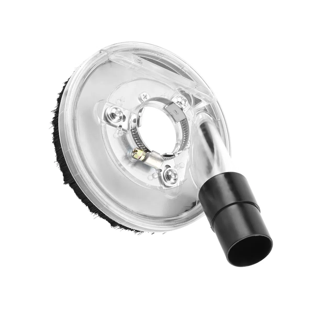 La Poussière Shroud Coque, 80-125mm Clear Vacuum Dust Dry Grinding Cover Compatible avec angle à la main Broyeur 80–125 mm vide poussière broyage sec Housse anti-poussière for Angle Grinders Hand Gr
