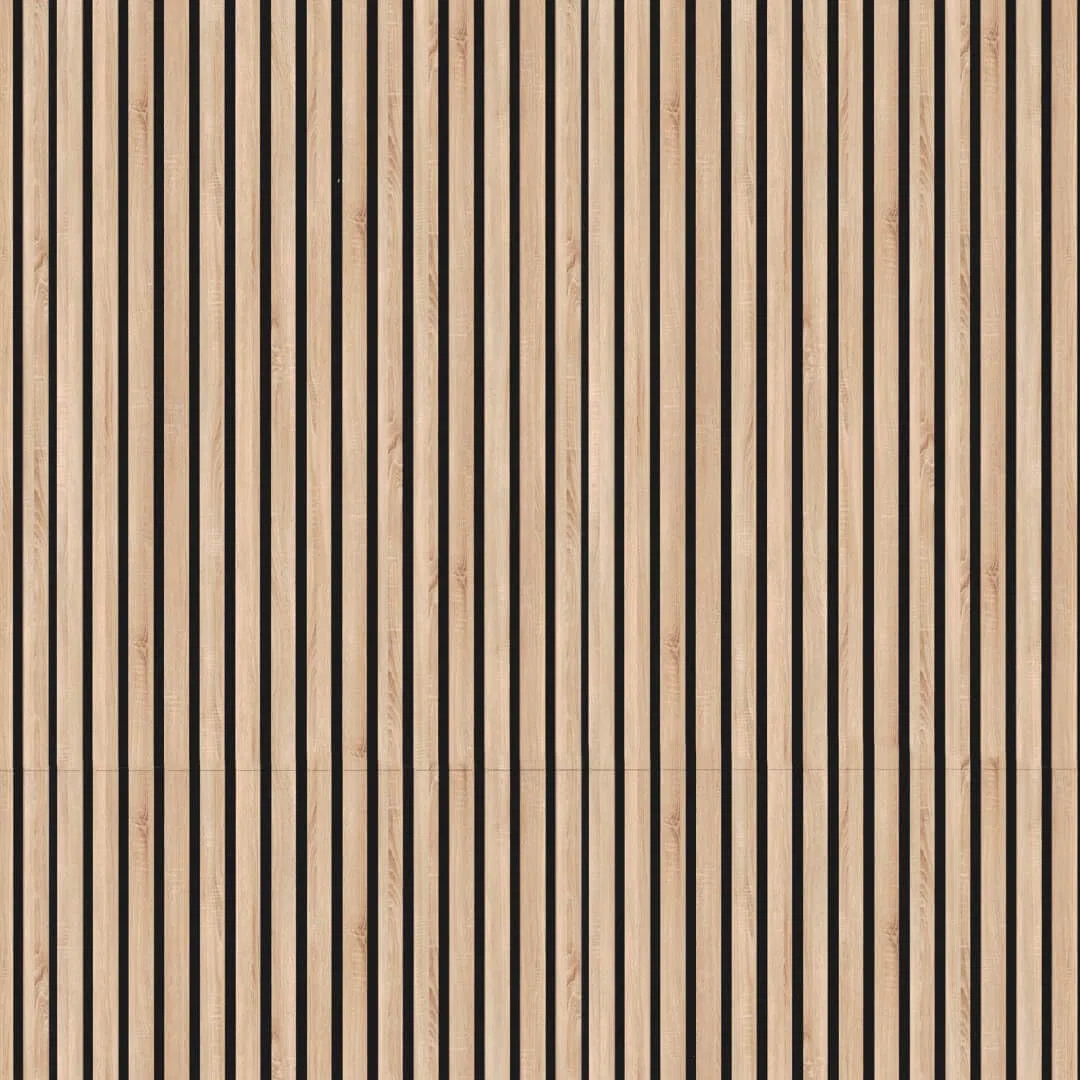 Panneaux muraux en MDF, acoustiques, pour décoration d’intérieur, tatouages muraux, pour mur en bois, revêtement en bois, matériau en 3D, 1 cm d'épaisseur, 1 pièce = 0,54 m²/90 x 60 x 1 cm