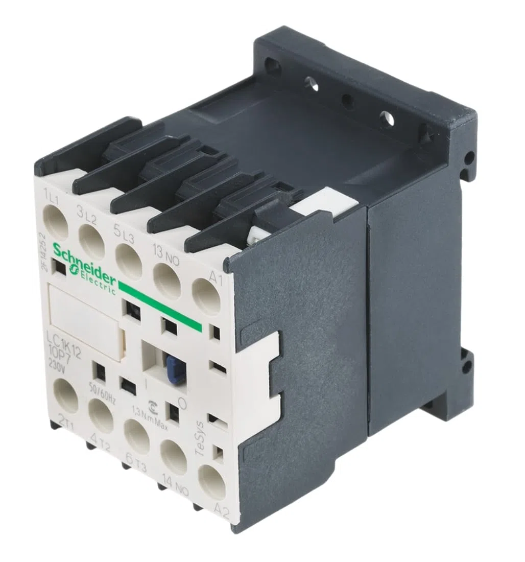 Schneider Electric - TeSys LC1K - contacteur - 3P - AC-3 440V - 12A - bobine 230Vca - LC1K1210P7