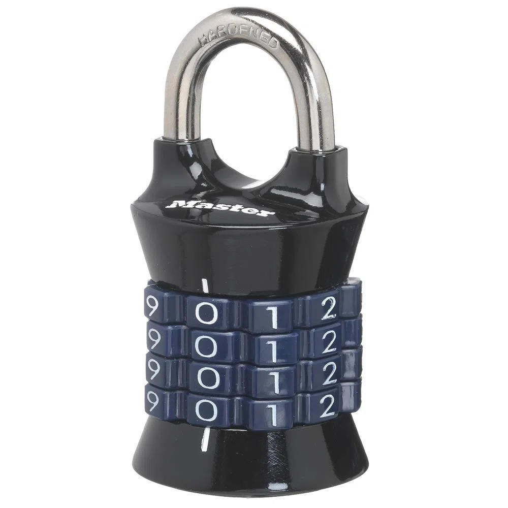 Master Lock - 1535D - Cadenas à combinaison pour casier - Couleurs variables