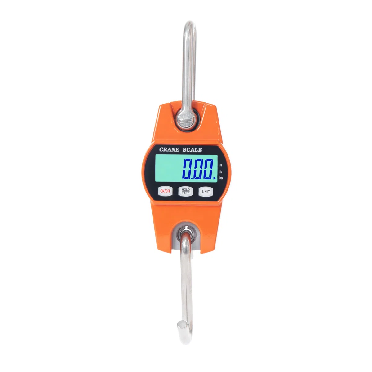 Hyindoor Peson Electronique 300kg Balance Crochet Suspendu Dynamomètre LCD Crochet Peseur Industrielle Pèse Poids 300kg/600lbs