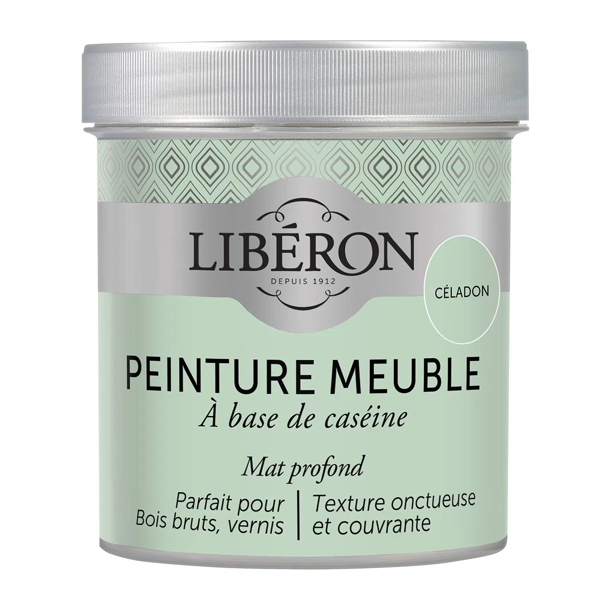 Libéron Peinture meuble à base de caséine, Céladon, 500 ML