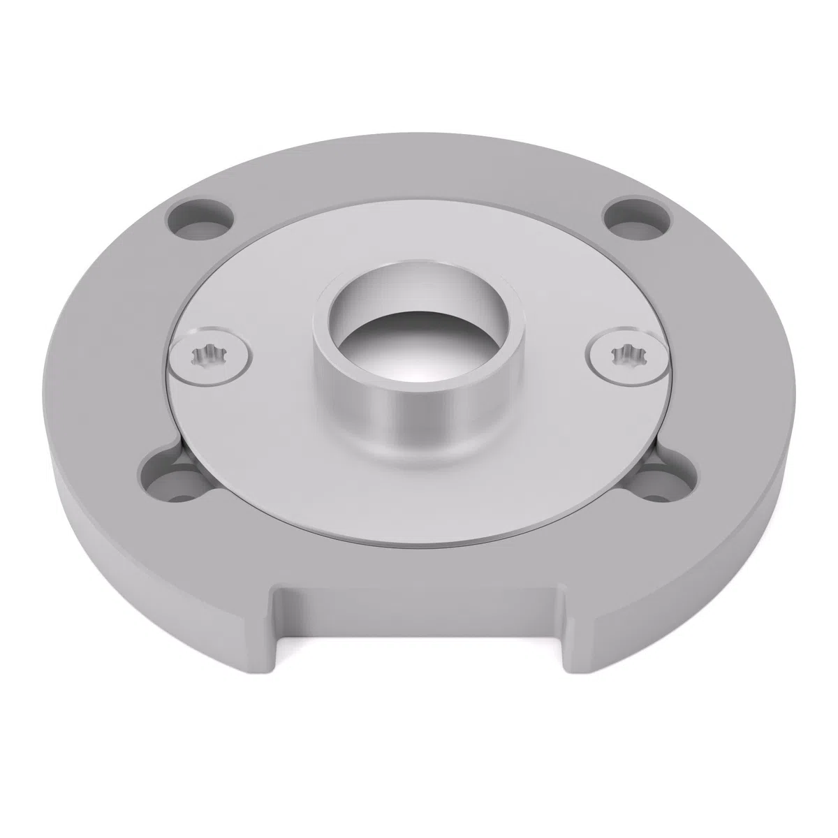 plaque de base/plaque adaptatrice pour bagues de copiage compatible avec Makita DRT50 | semelle de glissement compatible avec affleureuses Makita