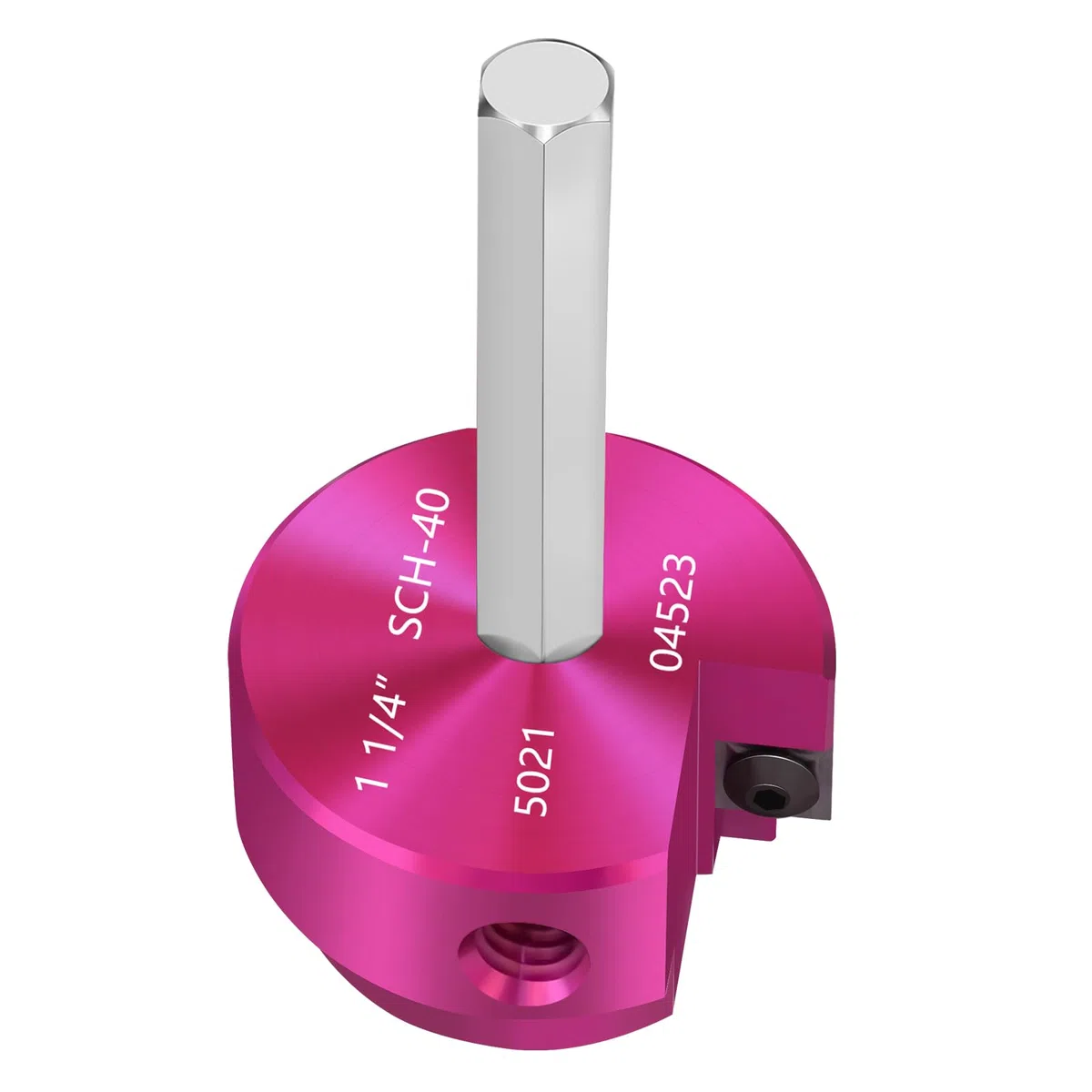 Alésoir de tuyau en PVC avec tête de 3,8 cm, économiseur de douille avec tige hexagonale de 1,9 cm, outil d'alésoir de raccord de tuyau en plastique ABS pour plomberie SCH.40 CPVC ABS