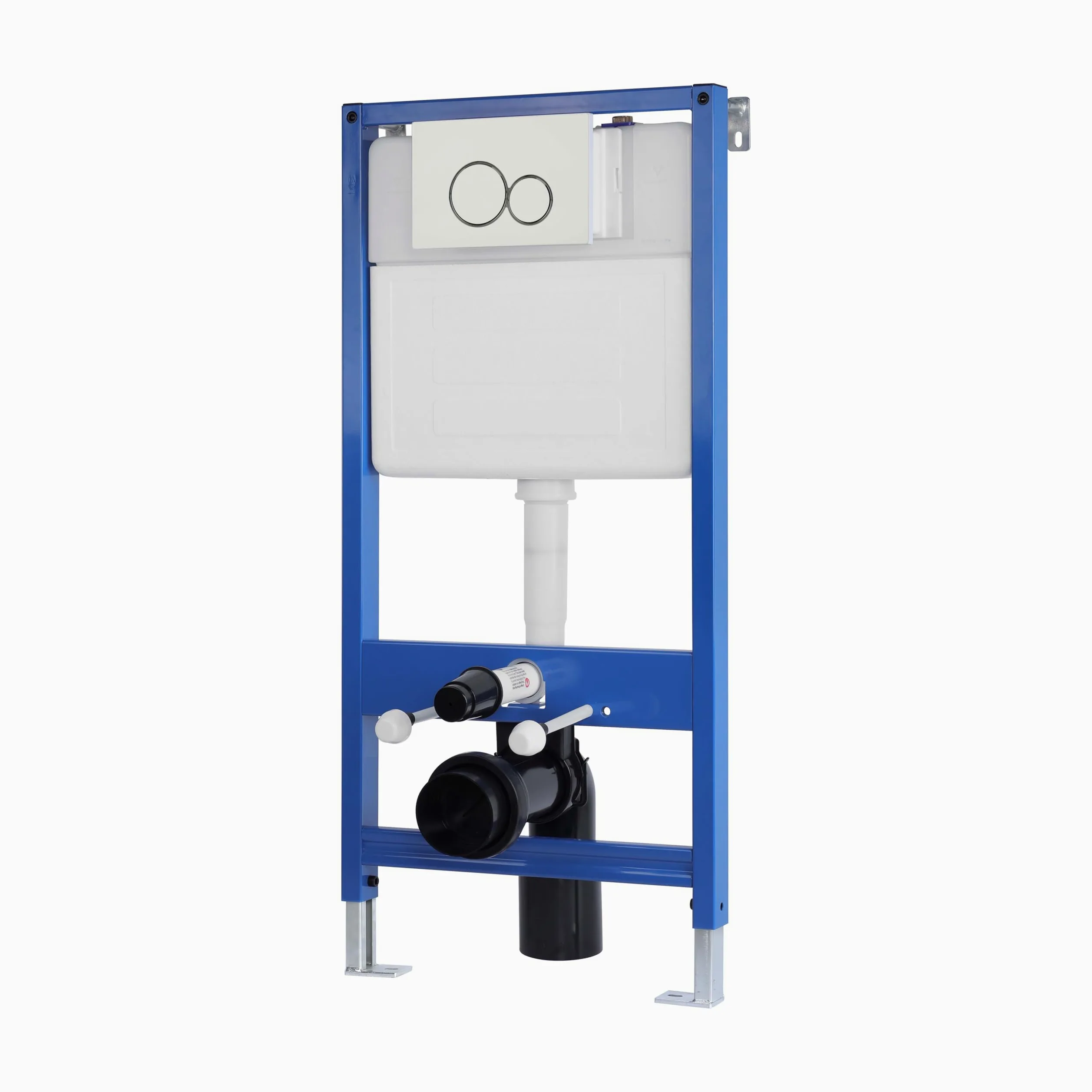 Toilettes suspendues sans réservoir d'eau – Toilettes suspendues, système de chasse d'eau (réservoir d'eau)