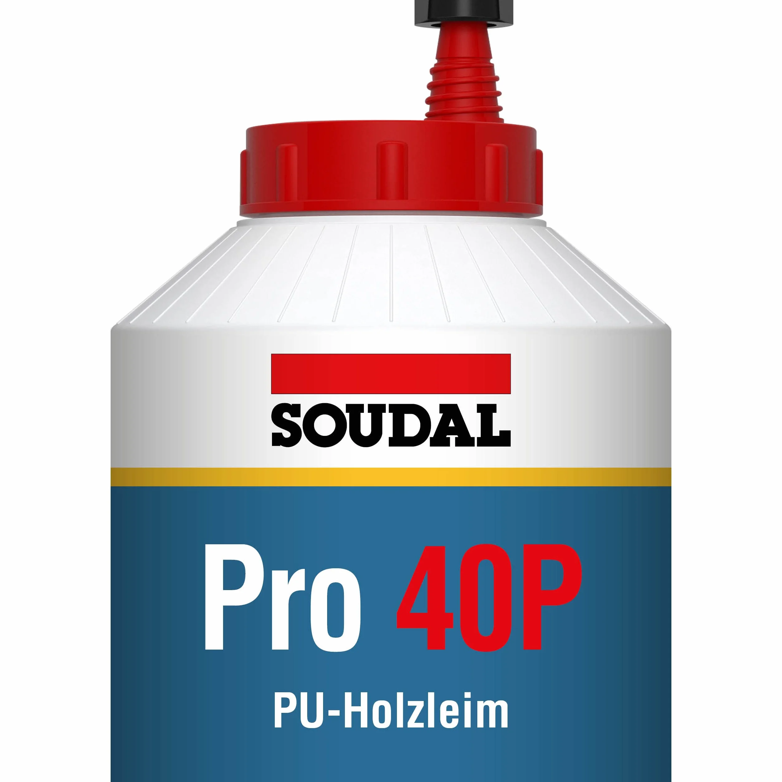 Soudal Pro 40P bois colle résistant à eau bouteille de 750 g – Beige