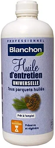 Huile d'entretien Universelle BLANCHON - Bidon de 1 Litre, Mat