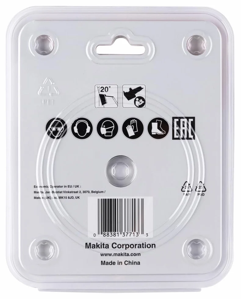 MAKITA B-20644 - Disco HM de 100 mm para engalletadora modelo 3901