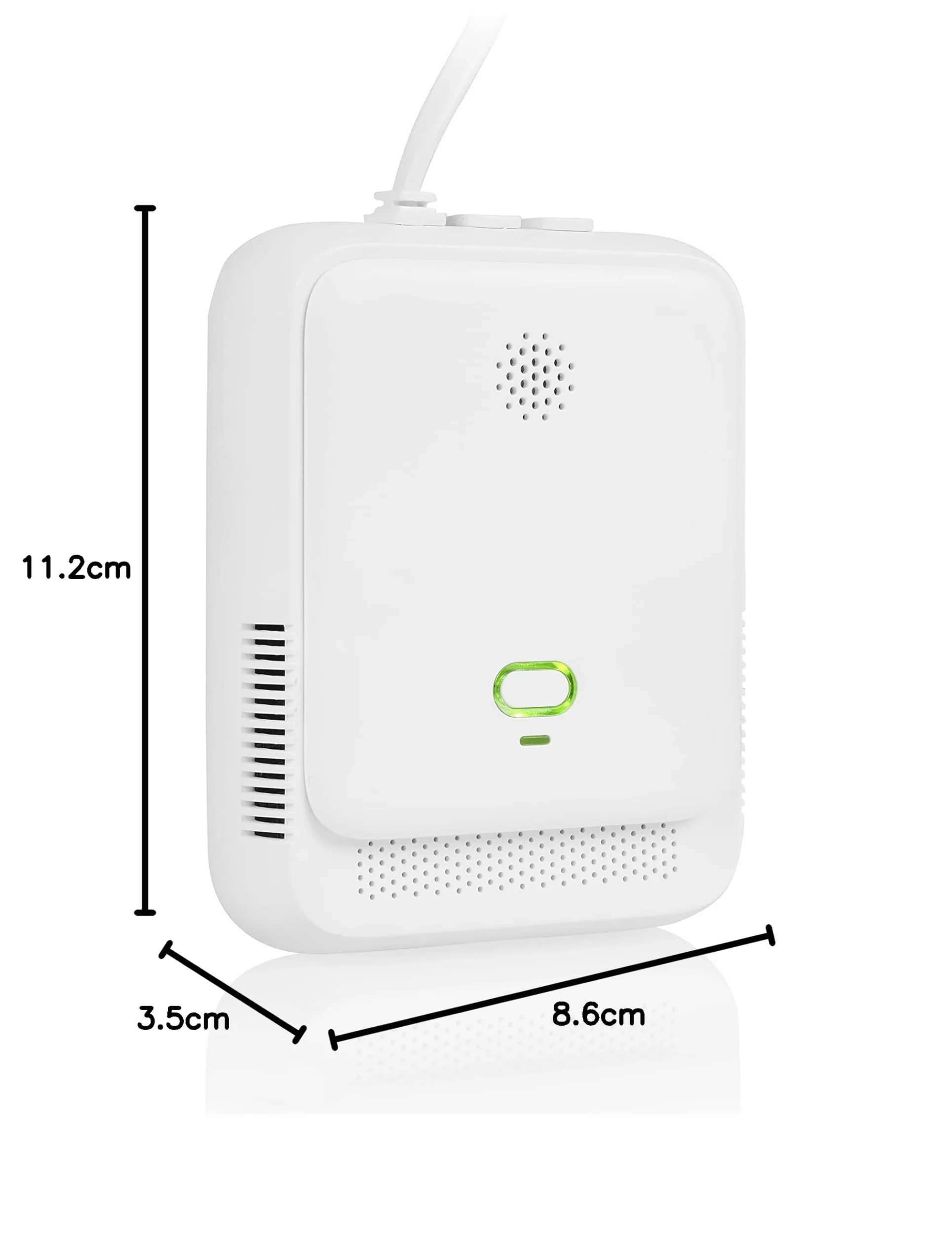 Smartwares détecteurs de gaz - Gaz naturels, gaz de Ville - Propane, Butane et méthane (GNL,GPL) - Durée de Vie : 5 Ans - FGA-13410