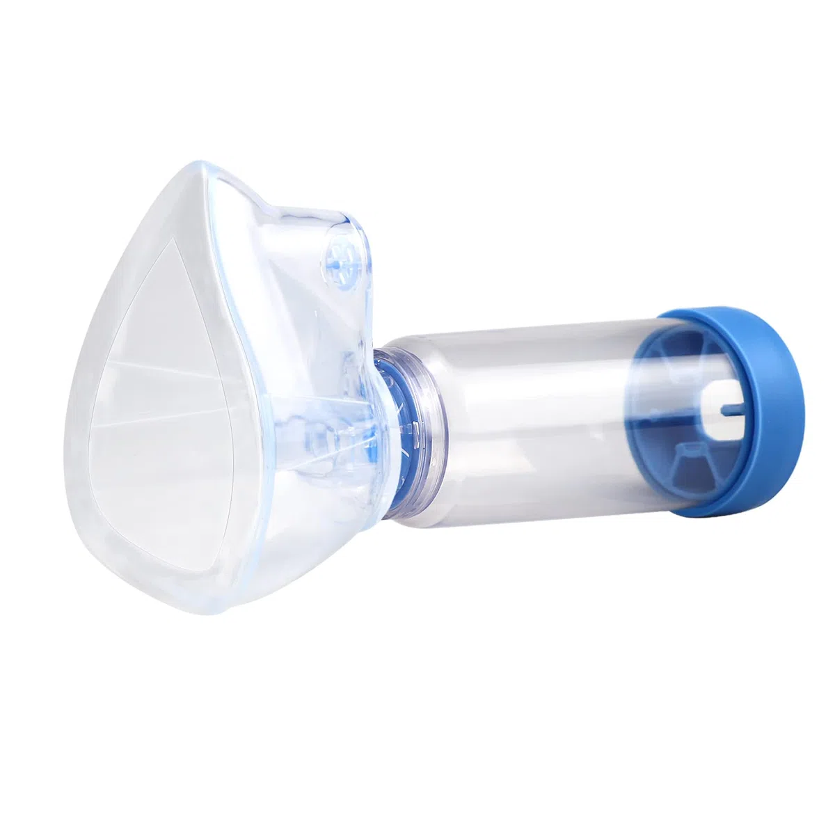 Chamber Plus Flow-Vu antistatique avec masque pour adulte grand (Blue)