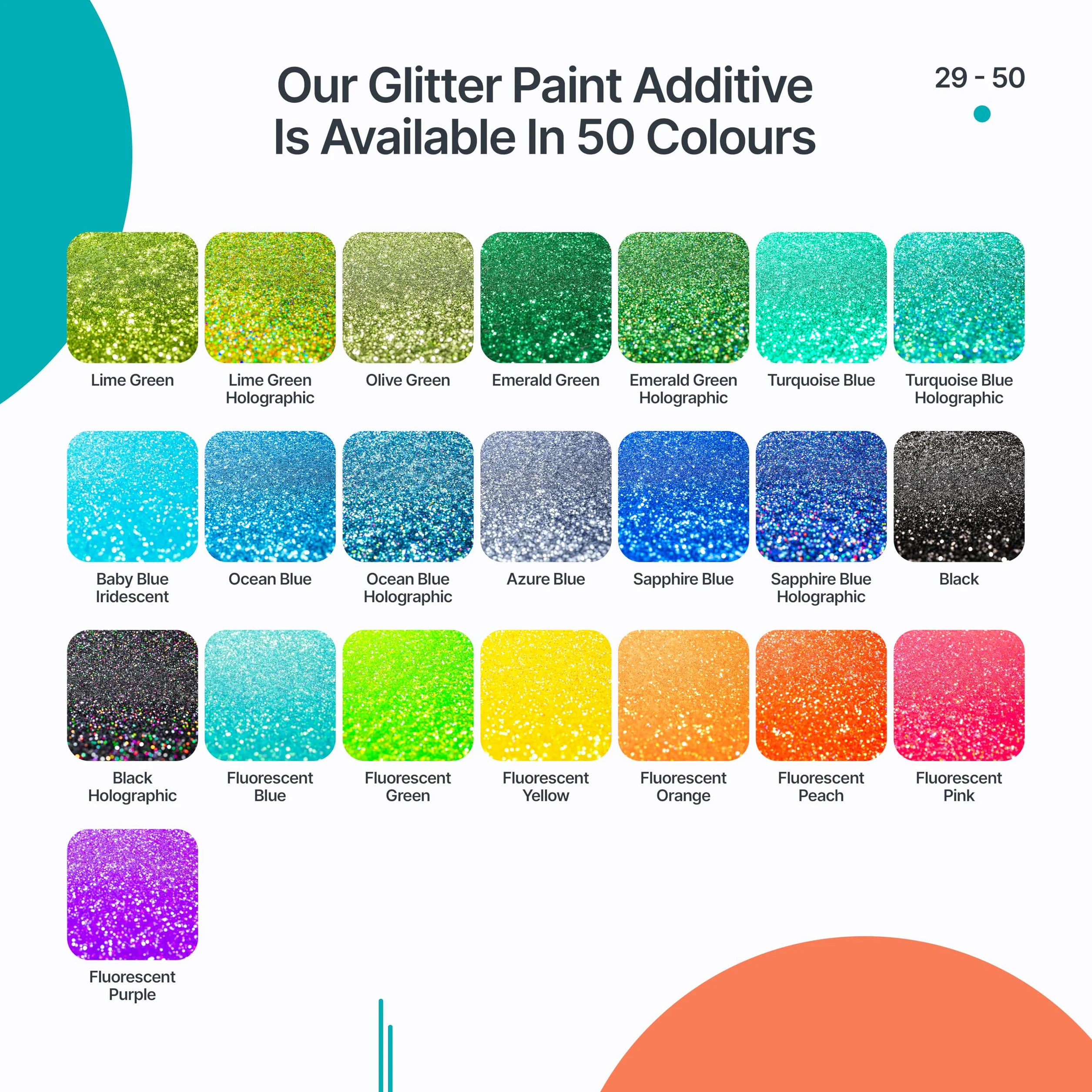 Argent Additif de Peinture Scintillante [400g] + 4 Tampons de Polissage de Finition pour Peindre les Murs Scintillants - Ajouter à la Peinture en Emulsion Intérieure ou Extérieure