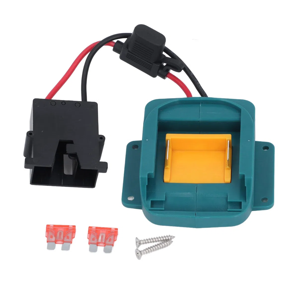 Adaptateur de Batterie Kit de Conversion de Batterie pour Jouet D'équitation pour Enfants, Connecteur de Faisceau de Câblage électronique, Convertisseur de Batterie avec Support
