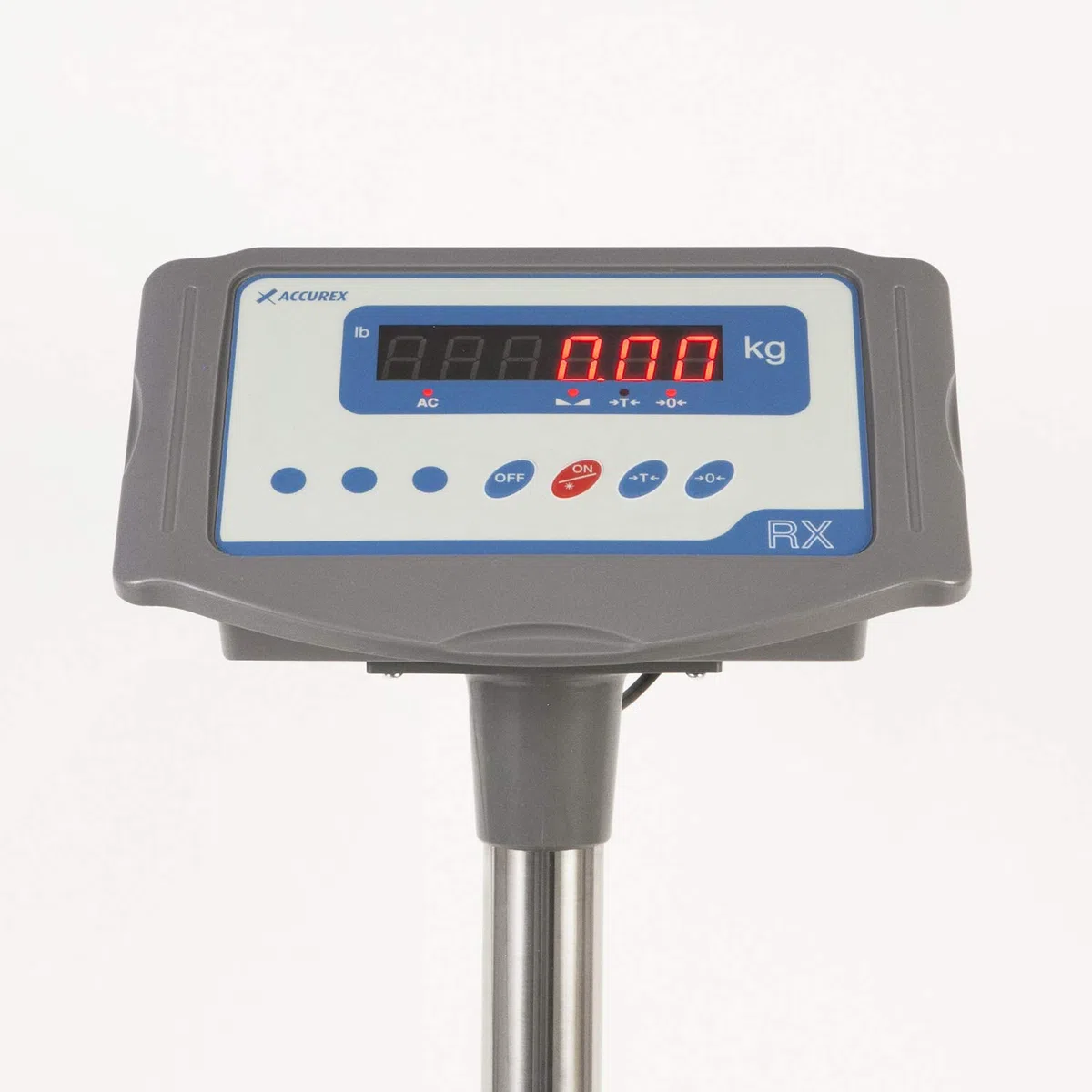 ACCUREX RX Bascule industrielle avec plateforme/Pesage professionnel de boîtes et colis (150 kg / 20 g / 300 x 400 mm)