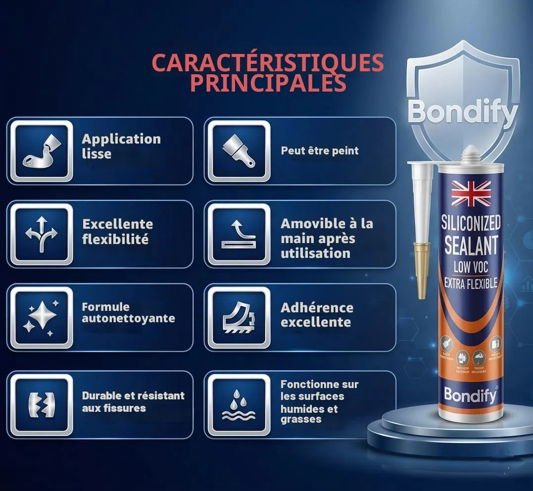 Mastic D’étanchéité Acrylique Noir Peignable, Joint Acrylique Noir Exterieur, Intérieur 500g x3 SANS SOLVANT Mastic pour Cadre de Fenêtre, Silicone Acrylic Pour Reboucher Fissure, Interstice