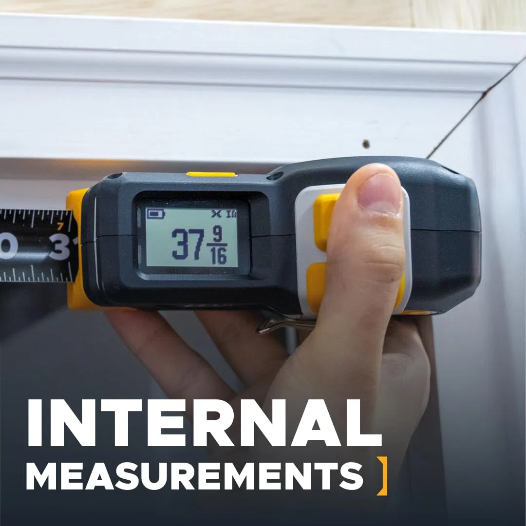 T1M Utility Mètre à ruban numérique – 7,6 m – Anglais
