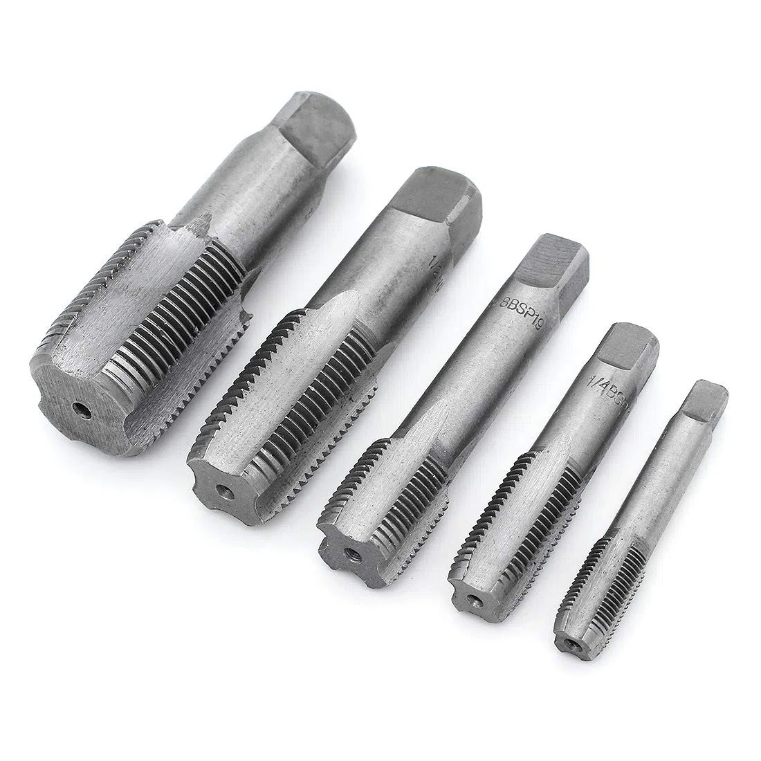 5Pcs Filetage de Tuyau BSP 55 Degrés Plug Tap G1/8 G1/4 G3/8 G1/2 G3/4