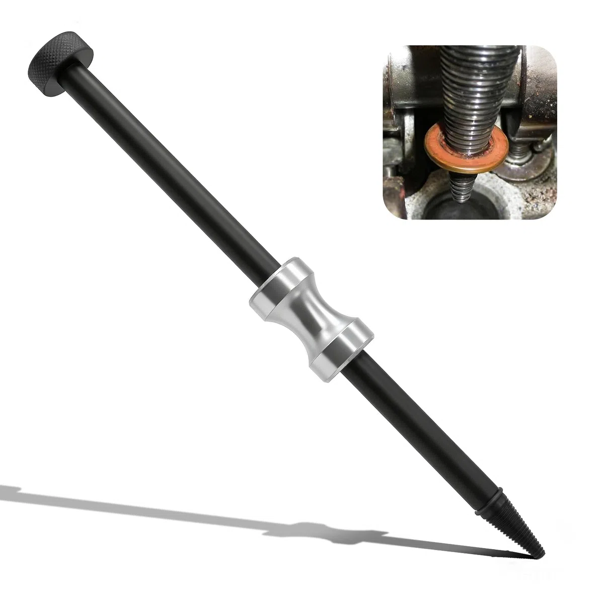 Extracteur d'injecteur, outil de joint d'injecteur noir, extracteur d'outil d'injecteur, extracteur de joint d'étanchéité d'injecteur universel pour voiture, extracteur de joint d'injecteur à