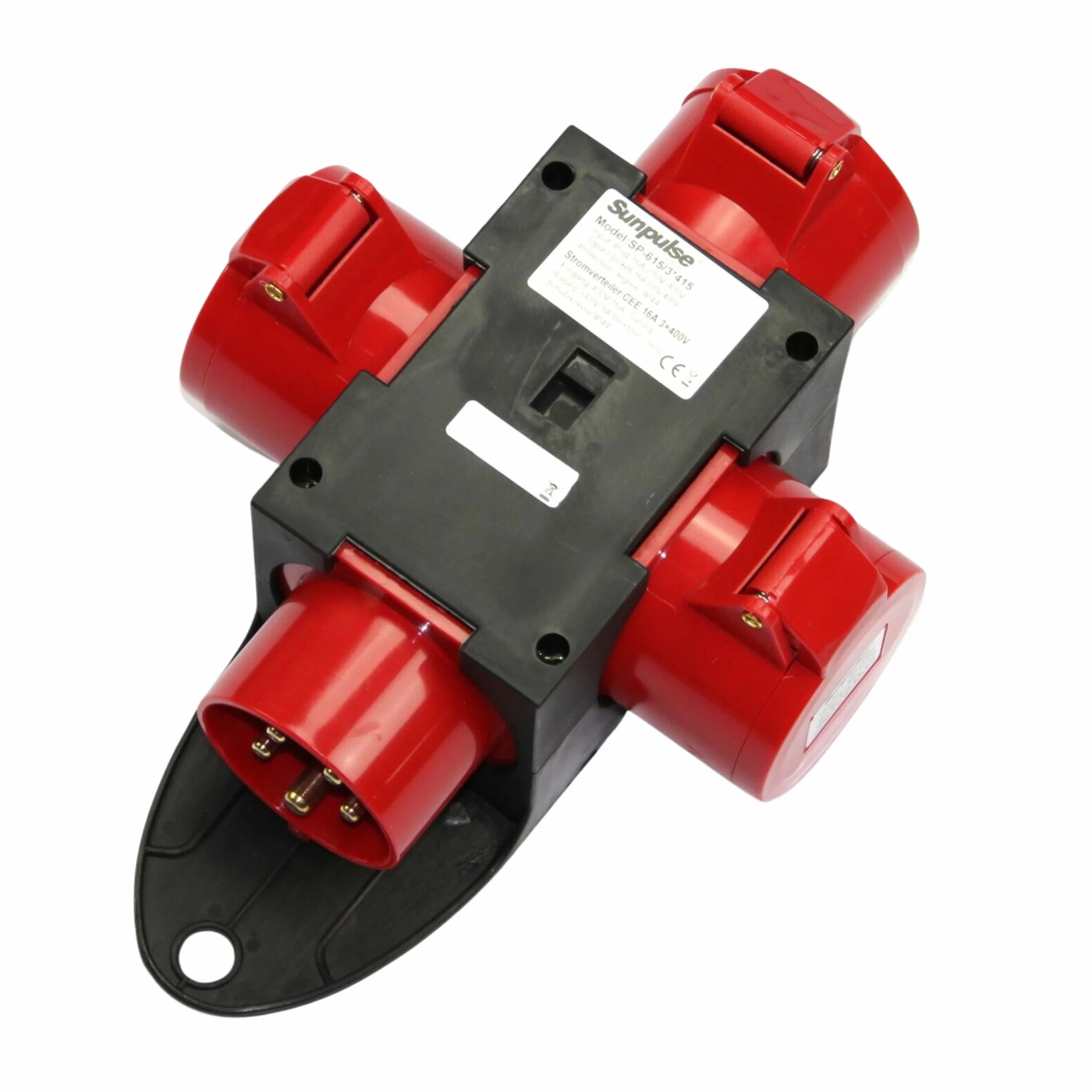 Construction Distributeur de courant 16 A 3 x 400 V