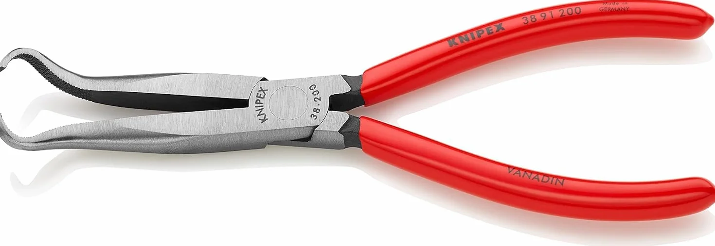 Knipex Pince de mécanicien gainées en plastique 200 mm, 38 91 200