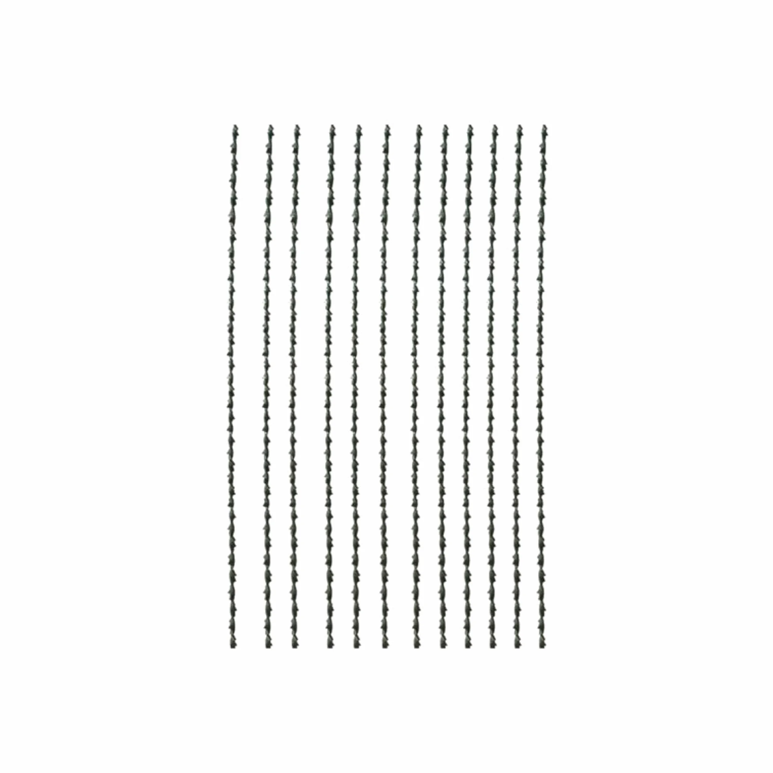 Scheppach Lot de 12 lames de scie pour bois Z/Z38 130/1,03/0,38 mm pour scie à chantourner 88001509