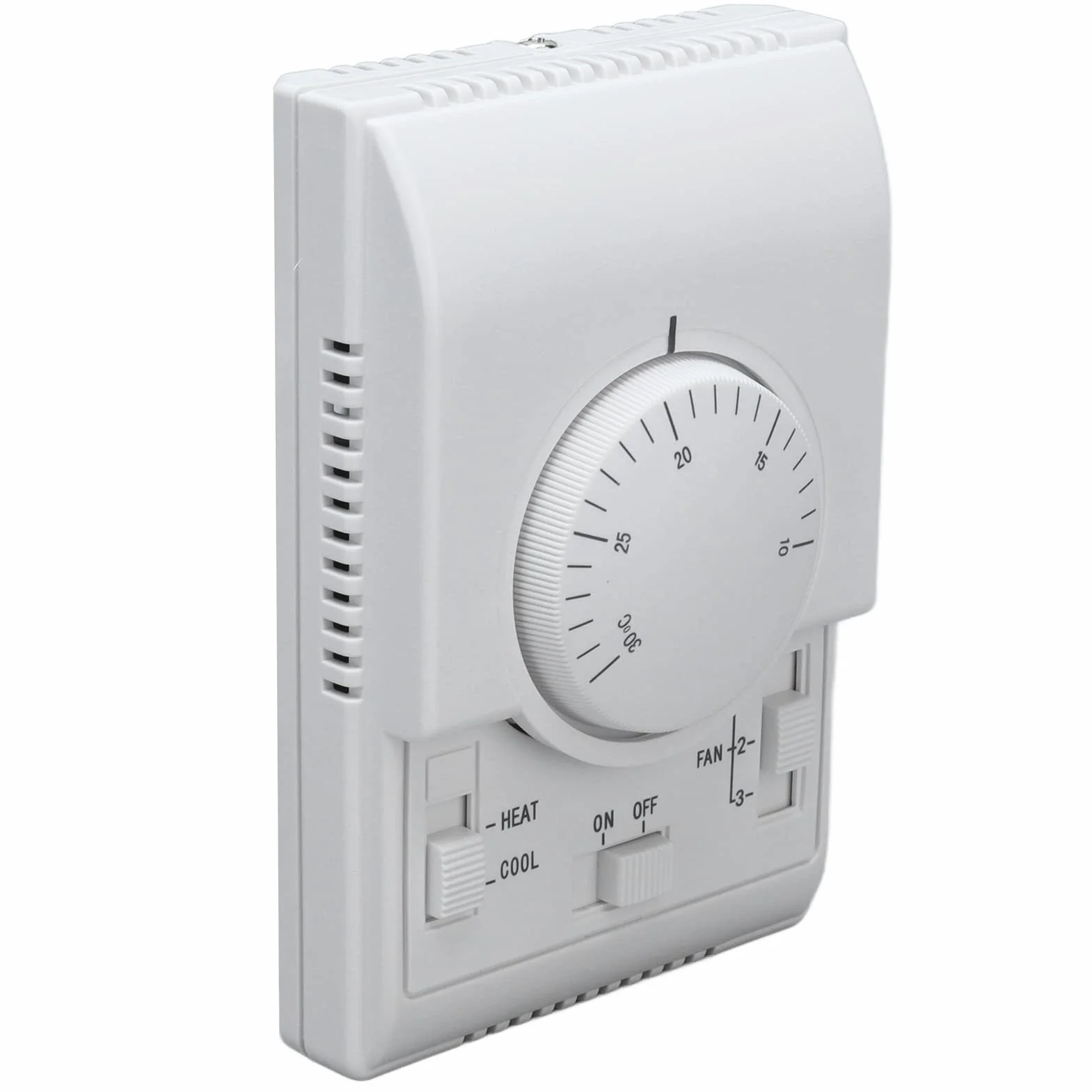 Thermostat Mécanique Thermostats Chauffage et Refroidissement Régulateur de Température Mécanique à Deux Voies Interrupteur de Thermostat pour Air Central Programmable