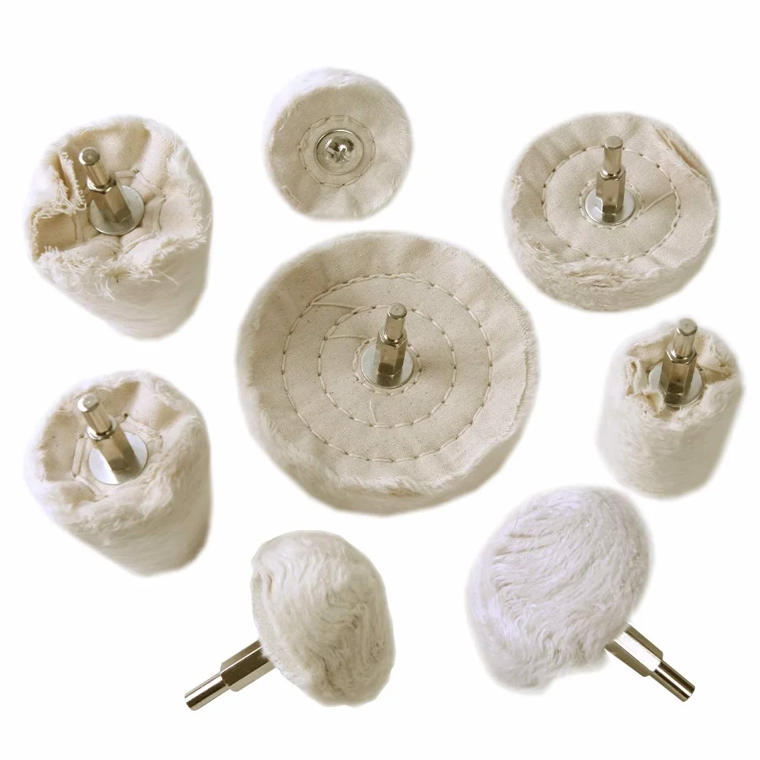 Kit Polissage Perceuse Aluminium, HTBAKOI Kit Polissage Aluminium Brosse Roue Polissage pour Perceuse Chrome Inox Alu Metal