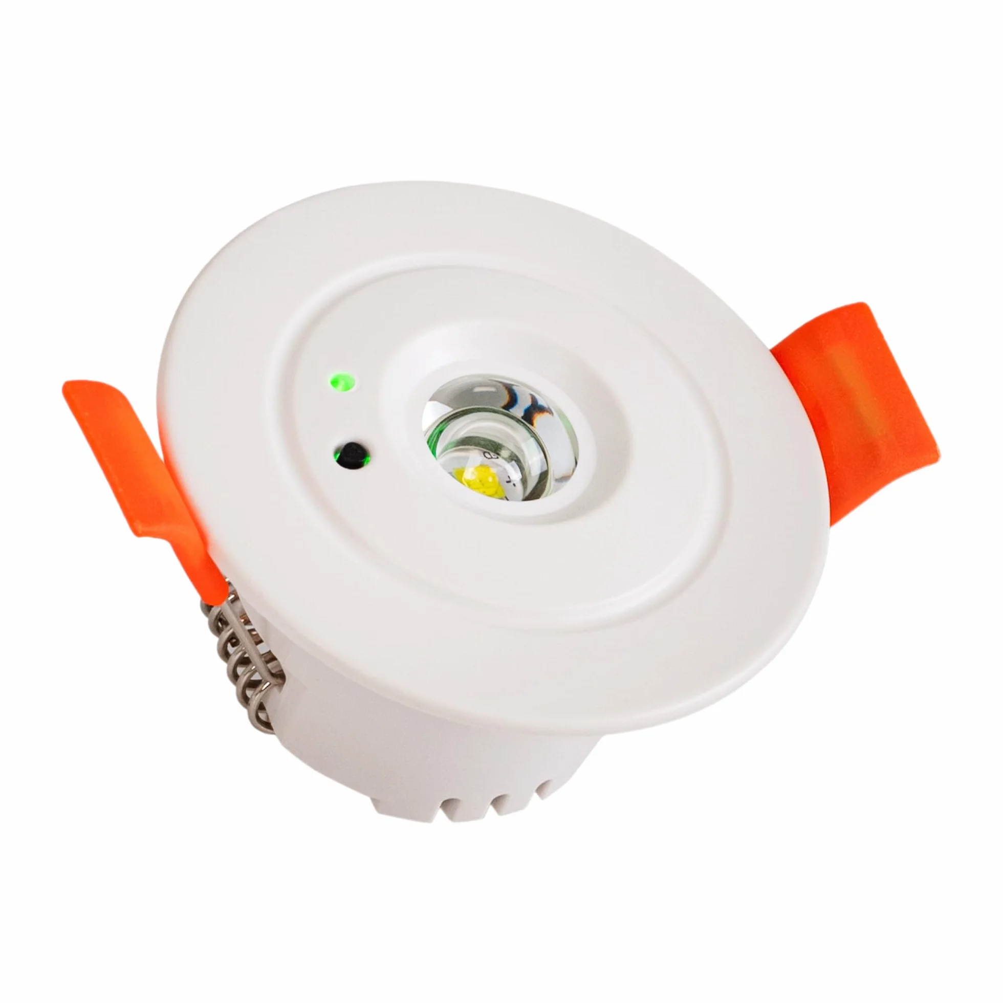 BARCELONA LED Éclairage de Secours LED 3W Encastré Ø60mm 6000K | LED 3W, encastrable Ø60mm, blanc froid 6000K, autonomie 3h, 250lm, batterie LiFePO4, IP20 intérieur