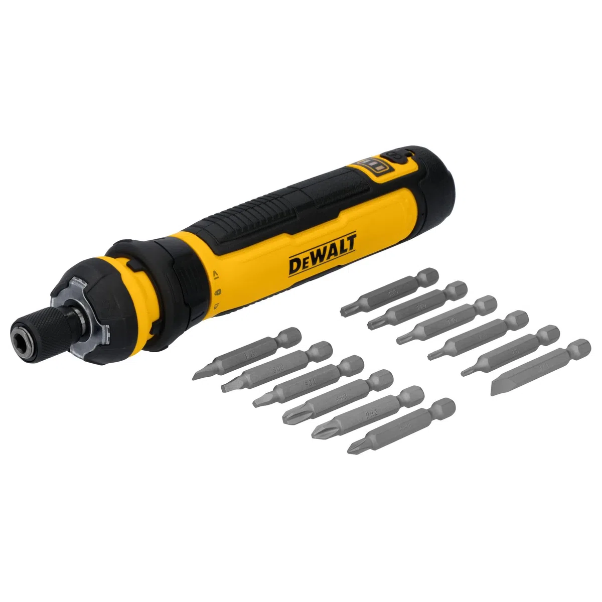 DEWALT Tournevis sans fil avec contrôle FLEXDRIVE et embouts de tournevis (DWHT66719)