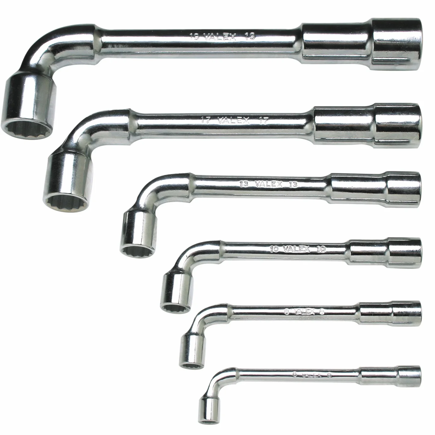 Valex 1461423.0 clés à pipe doubles lourds, Set de 6 pièces