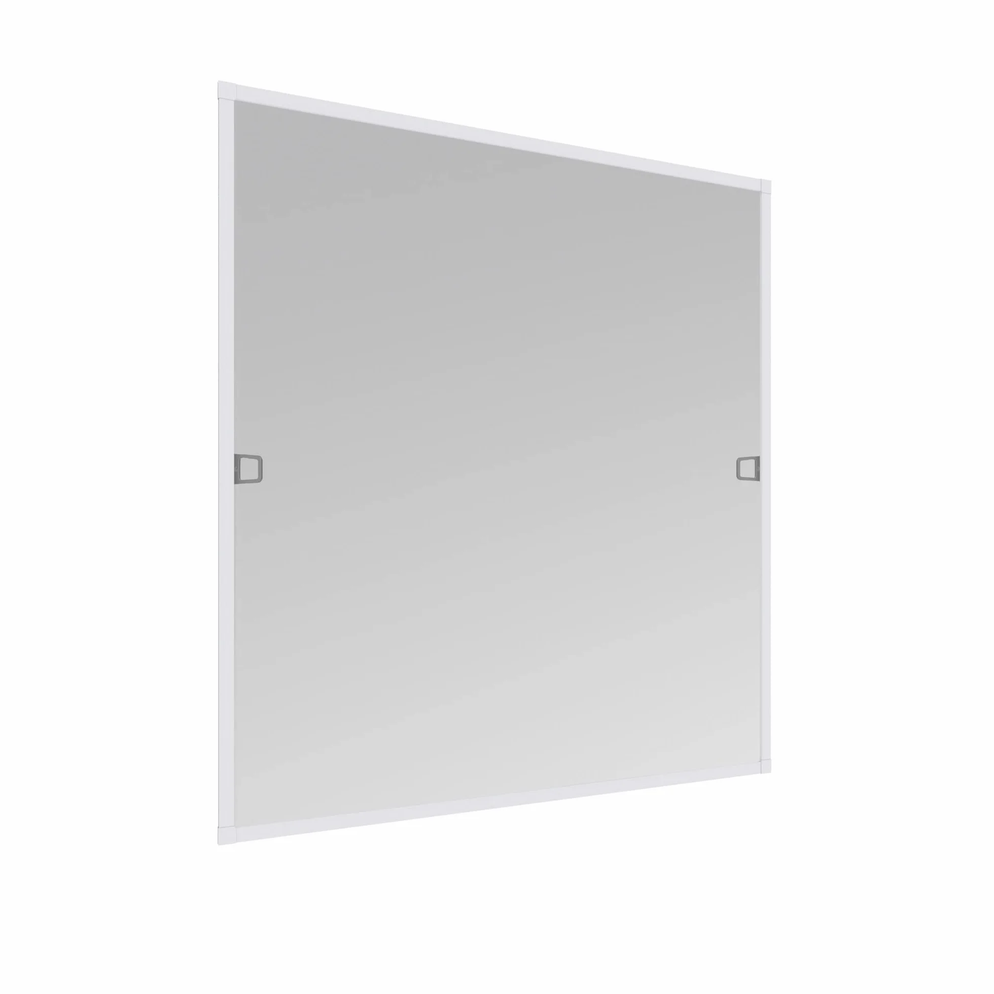 Windhager 04504 Basic Moustiquaire pour fenêtre à cadre tendeur Blanc 100 x 120 cm