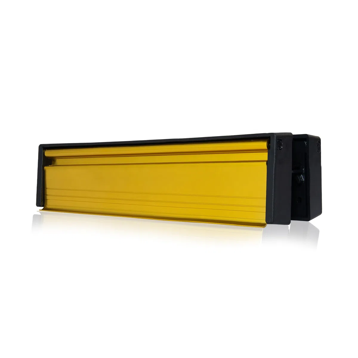 UAP Boîte aux Lettres de Porte Fine de 30,5cm – Boîte aux Lettres sécurisée, Anti-vandalisme, Anti-effraction, pour Portes en Bois et Composite de 40 à 80 mm – Plastique Finition Mate (anodisé doré)